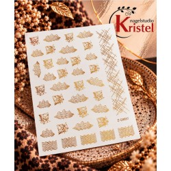 Easy Nail Art Sticker Bai Mei Shi k320