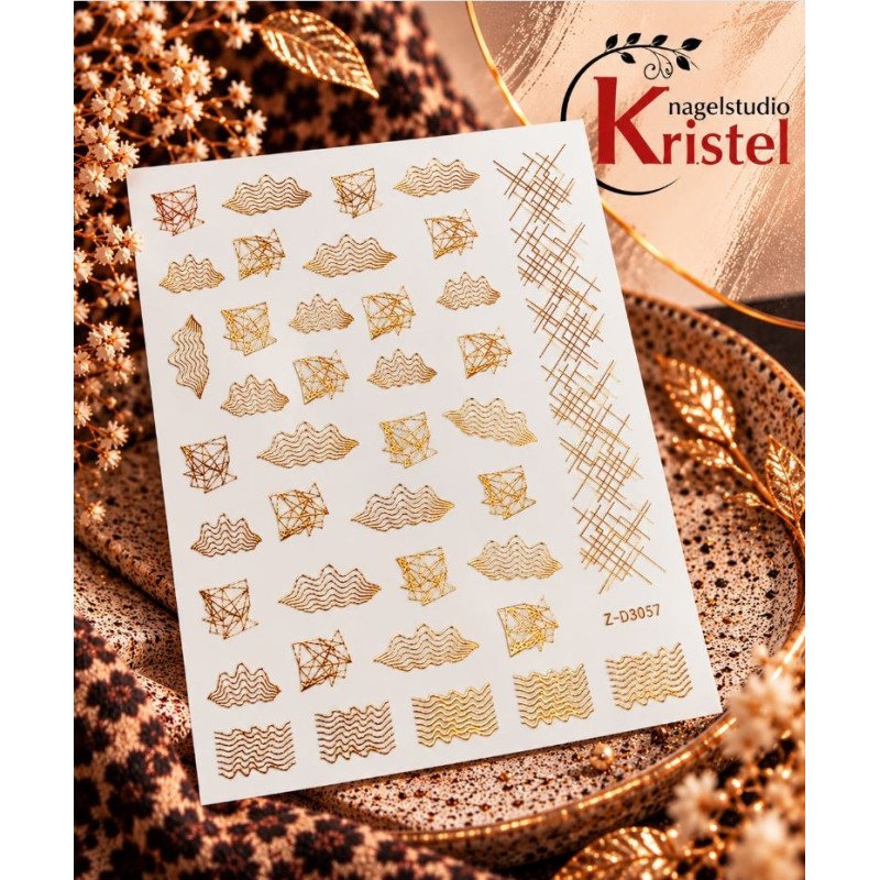 Easy Nail Art Sticker Bai Mei Shi k320