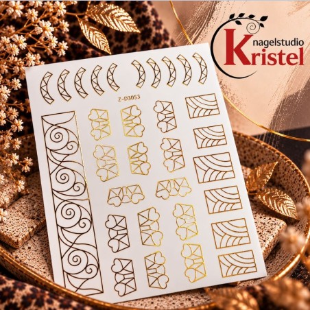 Easy Nail Art Sticker Bai Mei Shi k321