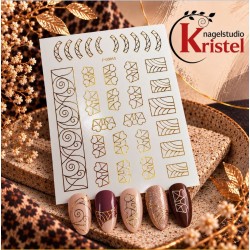 Easy Nail Art Sticker Bai Mei Shi k321