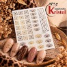 Easy Nail Art Sticker Bai Mei Shi k324