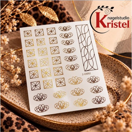 Easy Nail Art Sticker Bai Mei Shi k324