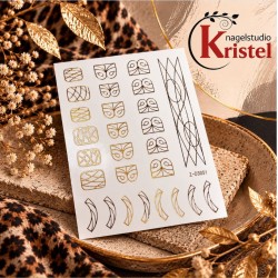 Easy Nail Art Sticker Bai Mei Shi k327