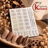 Easy Nail Art Sticker Bai Mei Shi k327