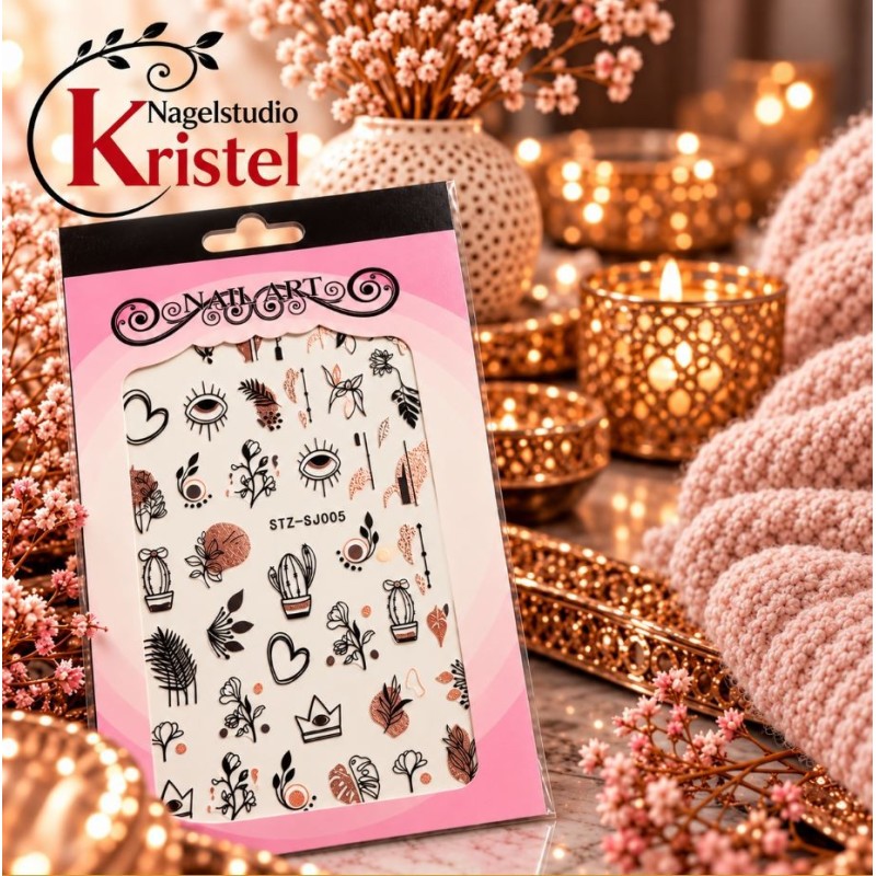 EASY STICKER Nail Art K764
