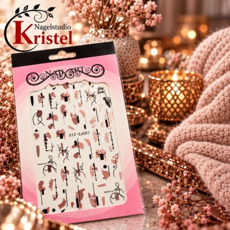 EASY STICKER Nail Art k762