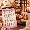 Easy Nail Art Sticker Nail art B758