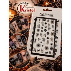 Nail Sticker SU-10 Silver