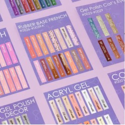 DNKa’ Stickerset voor nageltips A5