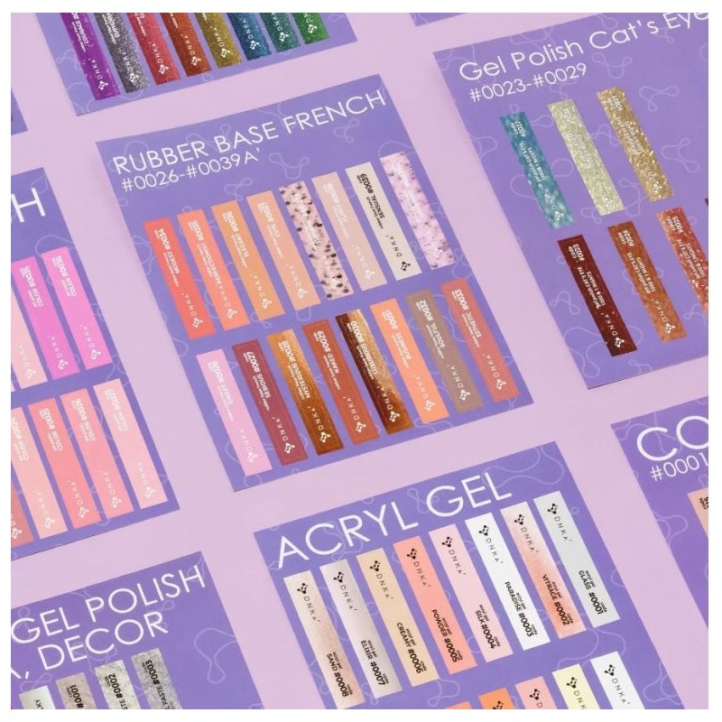 DNKa’ Stickerset voor nageltips A5
