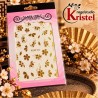 Easy Nail Art Sticker Nail Art JO2674 GOUD