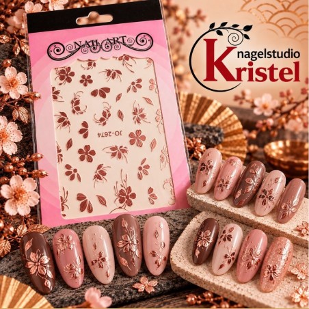 Easy Nail Art Sticker Nail Art JO2674