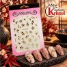Easy Nail Art Sticker Nail Art JO2675 Goud