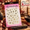 Easy Nail Art Sticker Nail Art JO2675 Goud