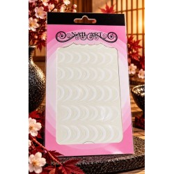 Easy Nail Art Sticker Nail Art STZ-CS255 White