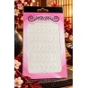 Easy Nail Art Sticker Nail Art STZ-CS255 White