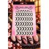 Easy Nail Art Sticker Nail Art STZ-CS255 Black