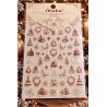 Easy Nail Art Sticker ITUTU 438