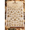 Easy Nail Art Sticker ITUTU 436