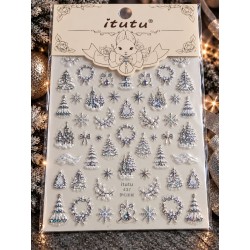 Easy Nail Art Sticker ITUTU 437