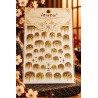 Easy Nail Art Sticker ITUTU 451