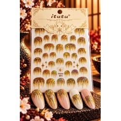 Easy Nail Art Sticker ITUTU 451