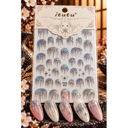 Easy Nail Art Sticker ITUTU 452