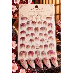 Easy Nail Art Sticker ITUTU 453