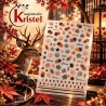 Easy Nail Art Sticker Colorf k328