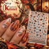 Easy Nail Art Sticker Colorf k328
