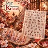 Easy Nail Art Sticker Colorf k370