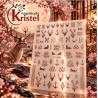 Easy Nail Art Sticker Colorf k370