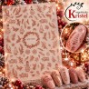 Easy Nail Art Sticker Colorf k371