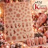 Easy Nail Art Sticker Colorf k372