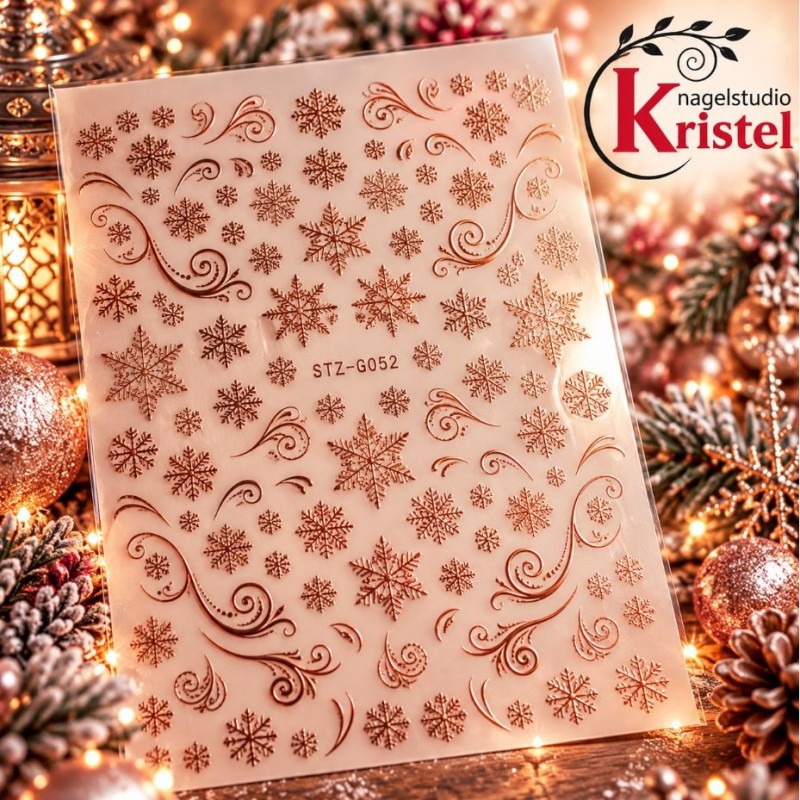 Easy Nail Art Sticker Colorf k368