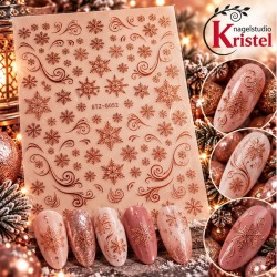 Easy Nail Art Sticker Colorf k368