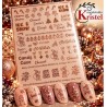 Easy Nail Art Sticker Colorf k365