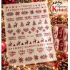 Easy Nail Art Sticker Colorf k364