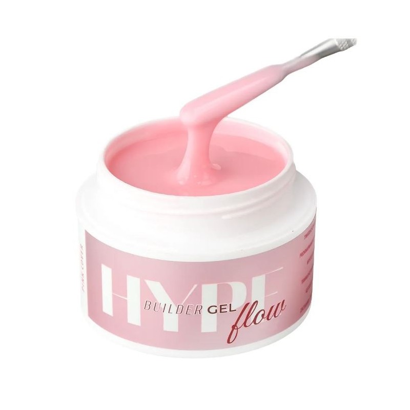 Builder gel Hype Flow Gel Cover Pink