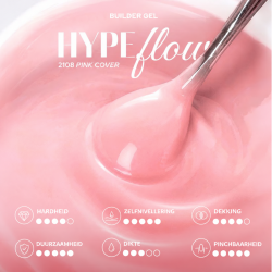 Builder gel Hype Flow Gel Cover Pink