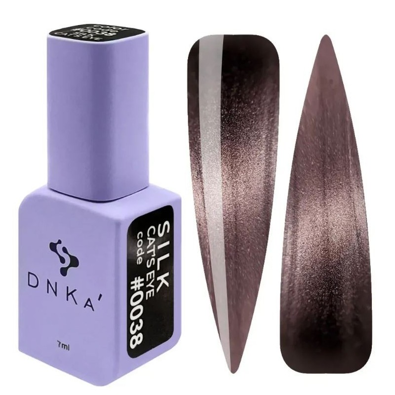 DNKa' Color Gel Polish Cat's Eye 0038 Silk, 7 ml