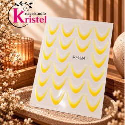 Easy Nail Art Sticker B582