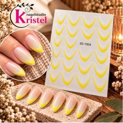 Easy Nail Art Sticker B582