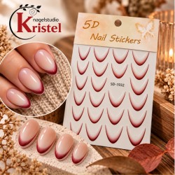 Easy Nail Art Sticker 1219