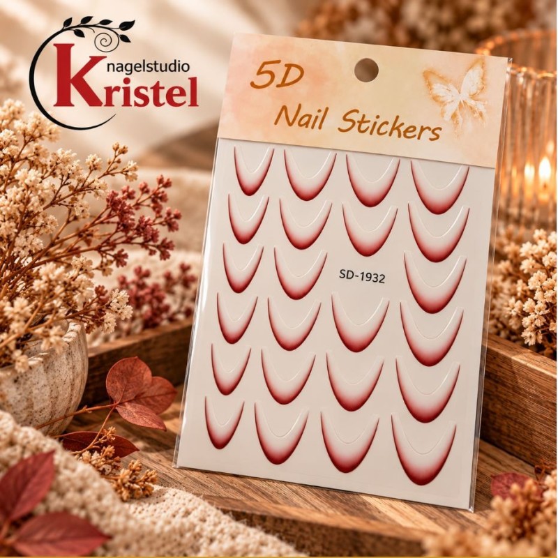 Easy Nail Art Sticker 1219