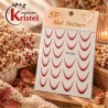Easy Nail Art Sticker 1219