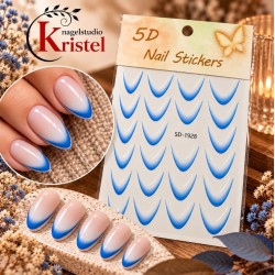 Easy Nail Art Stickers B586