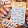 Easy Nail Art Stickers B586