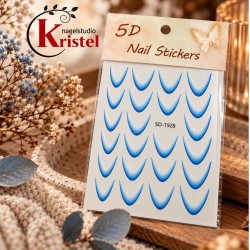 Easy Nail Art Stickers B586