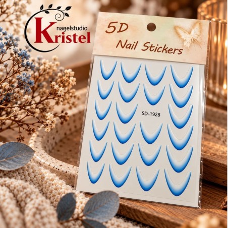 Easy Nail Art Stickers B586